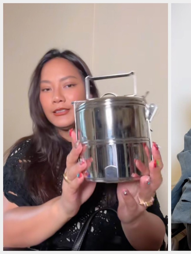 Nggak Expect! Tara Basro Bawa Rantang Makan hingga Labu di Dalam Tas