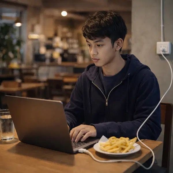 Nongkrong 5 Jam Cuma Pesan Kentang Goreng, Pelanggan Ini Ditegur