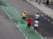 Pagi Pertama 2026, Jakarta Lepas dari Hiruk Pikuk