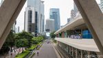 Pagi Pertama 2026, Jakarta Lepas dari Hiruk Pikuk