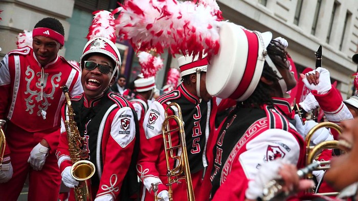 Performers during the New Year's Day Parade in central London. Picture date: Thursday January 1, 2026. (Photo by Yui Mok/PA Images via Getty Images)