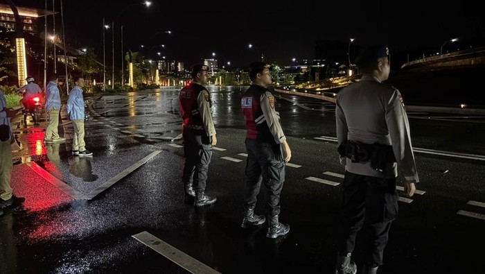 Pengamanan malam tahun baru 2026 di IKN.