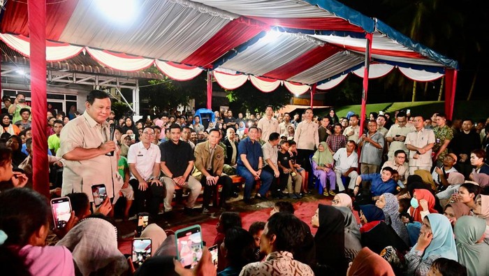 Janji Prabowo Tak Akan Tinggalkan Korban Bencana