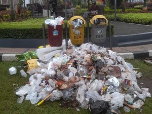 Sampah Sisa Malam Tahun Baru di Kota Malang Tembus 600 Ton