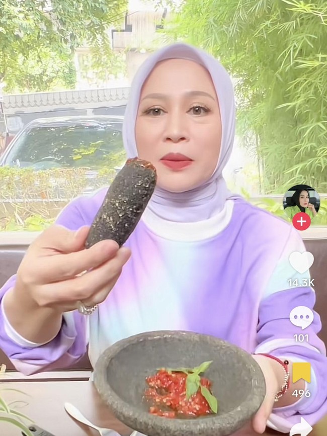 Shanty Denny Doyan Kulineran, Cicip Tahu Gejrot hingga Makanan Viral
