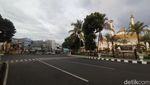 Pusat Kota Tasik Rehat Sejenak di Pagi Pertama 2026