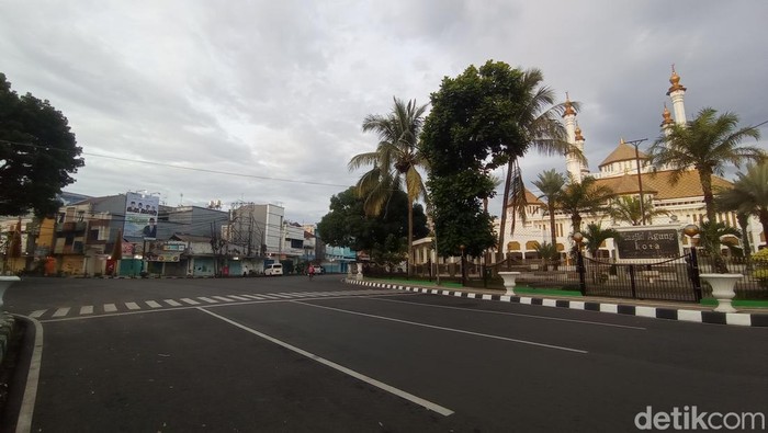Suasana Kota Tasikmalaya di hari pertama 2026