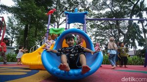 Taman Siliwangi Kini Jadi Ruang Bermain Favorit Warga Cibinong