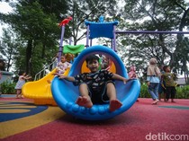 Taman Siliwangi Kini Jadi Ruang Bermain Favorit Warga Cibinong