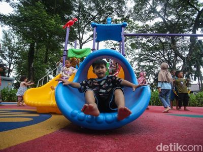 Taman Siliwangi Kini Jadi Ruang Bermain Favorit Warga Cibinong