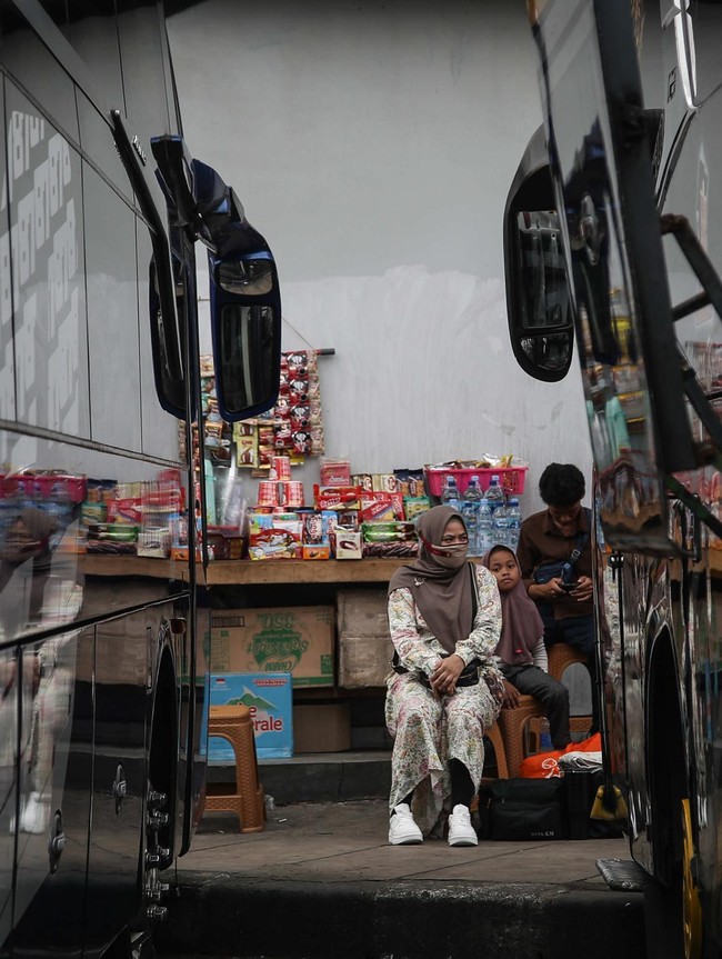Arus Balik Belum Terlihat, Terminal Bus Tanjung Priok Masih Sepi