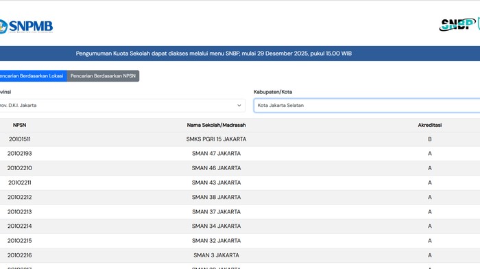 2 Cara Cek Kuota Sekolah SNBP 2026 dan Langkah Sanggahnya, Bersiap!