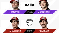 Ini Daftar Pebalap MotoGP 2026, Ada Dua Rider Debutan