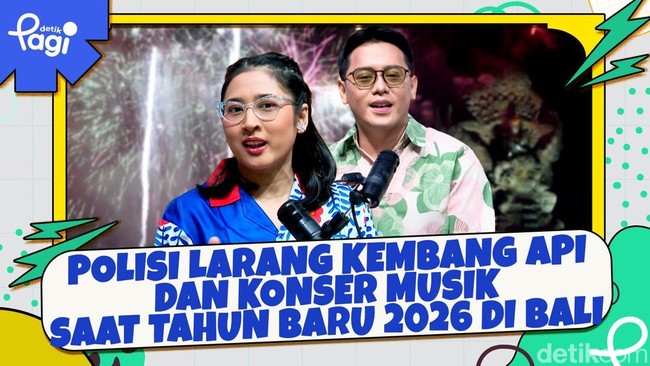 Video: Polisi Larang Kembang Api dan Konser Musik Saat Tahun Baru 2026 di Bali 