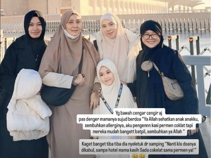 Fitri Tropica Gak Sangka, Berkat Putrinya Disambut dan Dikawal Menuju Raudah