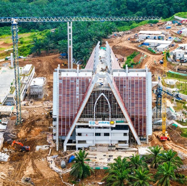 Wajah Gereja Basilika di IKN yang Sudah 97 Persen Rampung