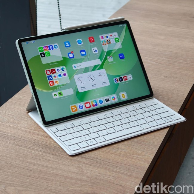Wujud Huawei MatePad 12X 2026, Tablet Rasa Laptop untuk Kerja Satset