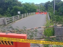 Jembatan Klaten ke Gunungkidul Ditutup gegara Amblas, Ini Jalur Alternatifnya