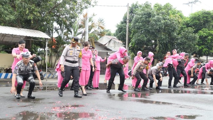 Kenaikan pangkat anggota Polres Kediri