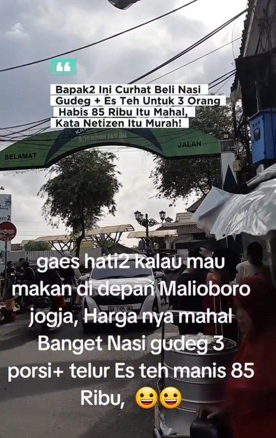 Liburan ke Jogja, 5 Netizen Curhat Kena Getok Harga hingga Komplain Makanan