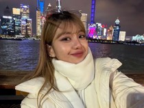 Momen Ghea Indrawari Malam Tahun Baruan di Shanghai