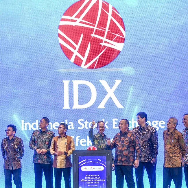 Perdagangan Saham 2026 Resmi Dibuka