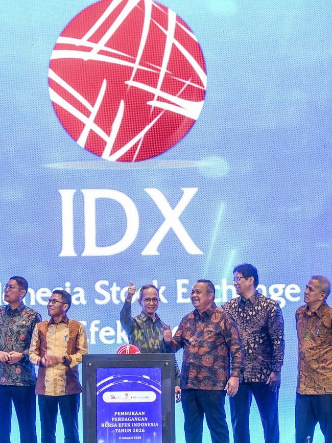 Perdagangan Saham 2026 Resmi Dibuka