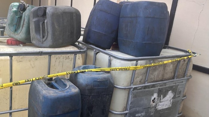 2 Penimbun 600 Liter Solar Subsidi di Pinrang Ditangkap