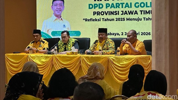 Rapat pleno DPD Golkar Jatim