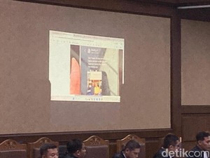 Foto Eks Ketua MA hingga Chat Anak MU1 Dibidik KPK Muncul di Sidang Migor