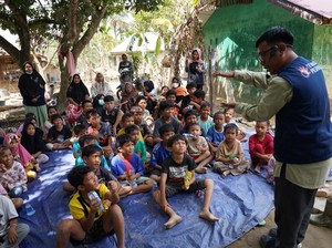 TelkomGroup Dampingi Pemulihan Psikologi Anak di Aceh Tamiang