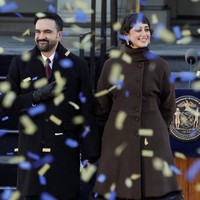 Ucapan Penuh Cinta Zohran Mamdani ke Istri di Inaugurasi Wali Kota New York