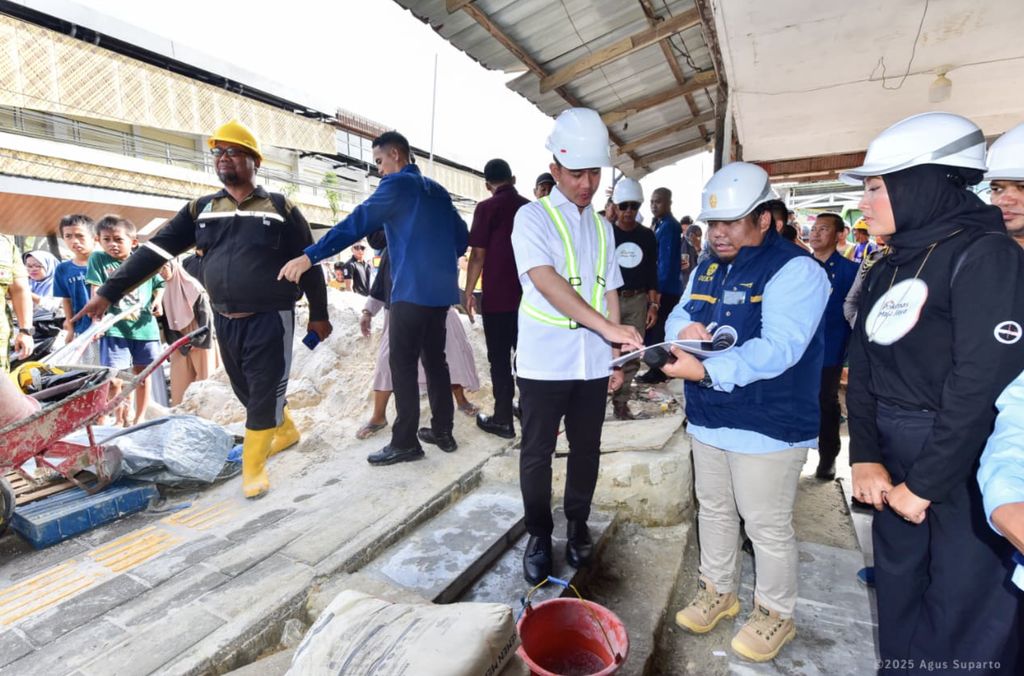 Wakil Presiden Republik Indonesia (Wapres) Gibran Rakabuming, menutup Tahun 2025 dengan melanjutkan kunjungan kerja hari kedua di Ibu Kota Nusantara (IKN), Rabu (31/12/2025). (Humas Otorita IKN)