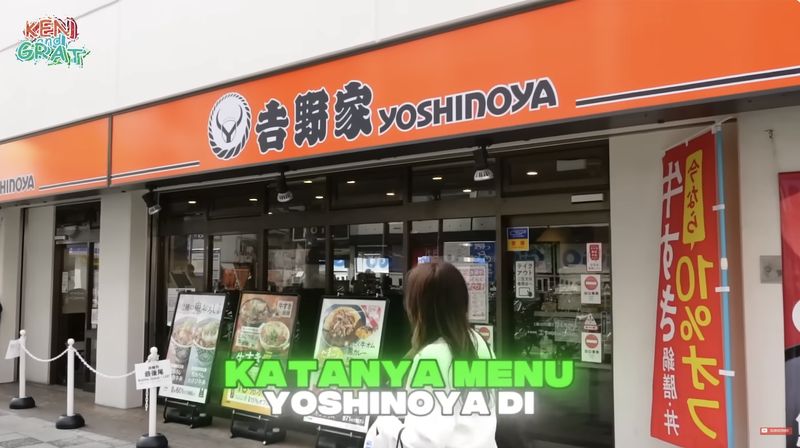 Yoshinoya di Jepang Yoshinoya di Jepang