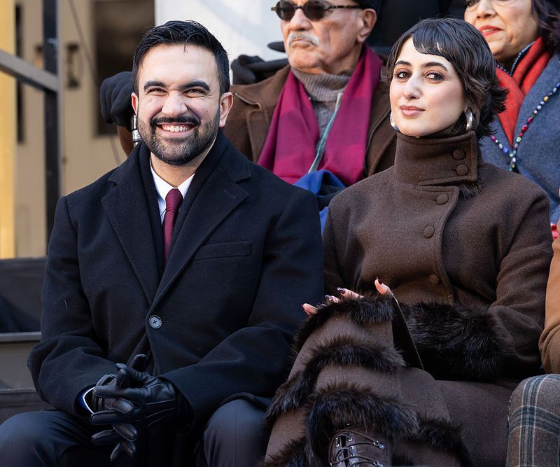 NEW YORK, UNITED STATES - JANUARY 1: Democrat Mayor Zohran Mamdani becomes the first Muslim mayor of New York City, with the inauguration ceremony at City Hall, Manhattan, New York City, United States on January 1, 2026. (Photo by Selcuk Acar/Anadolu via Getty Images)