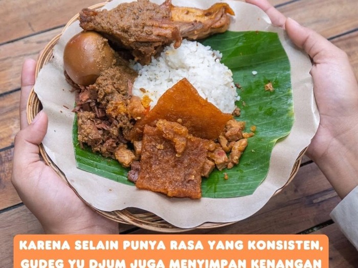 Gudeg populer di Yogyakarta
