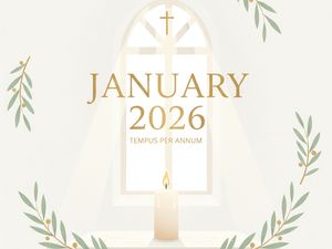 Kalender Liturgi Katolik Januari 2026 Beserta Bacaan Harian