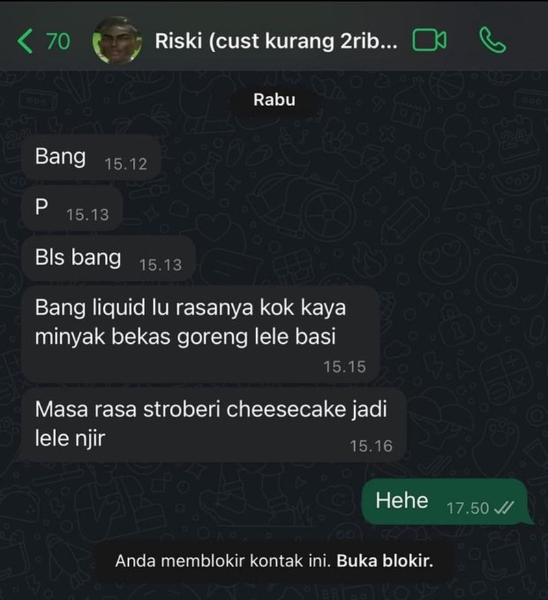 Kumpulan Chat Random Kocak