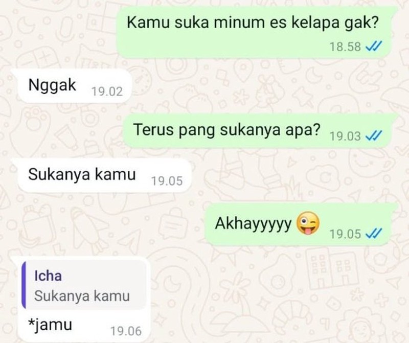 Kumpulan Chat Random Kocak