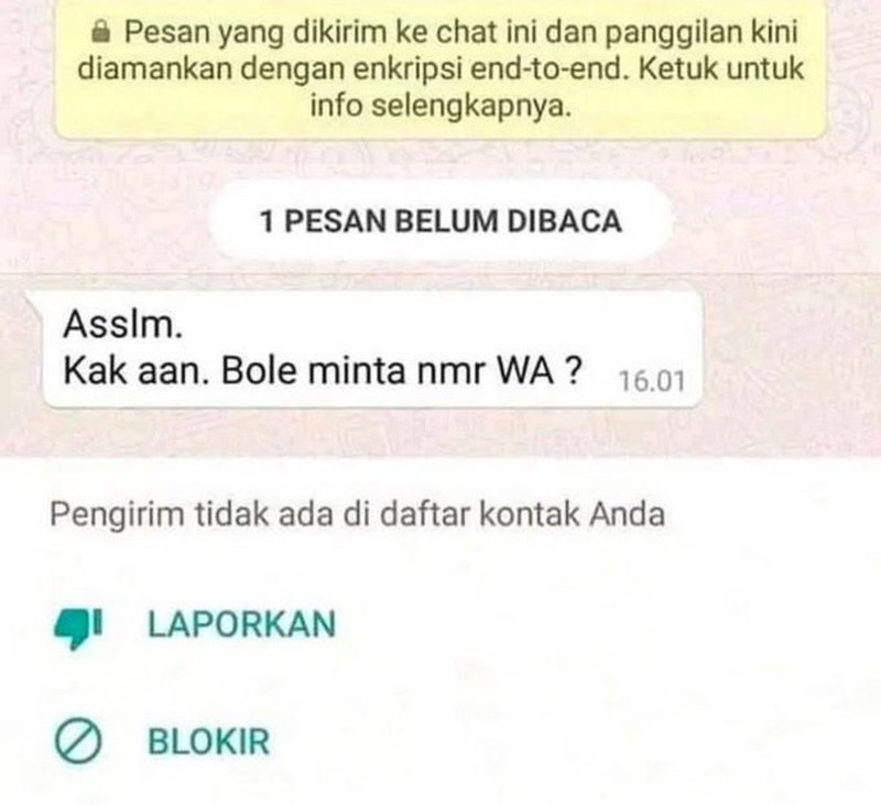 Kumpulan Chat Random Kocak