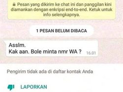 Isinya Tak Terduga! Chat Random Ini Sukses Bikin Ngakak Guling-guling