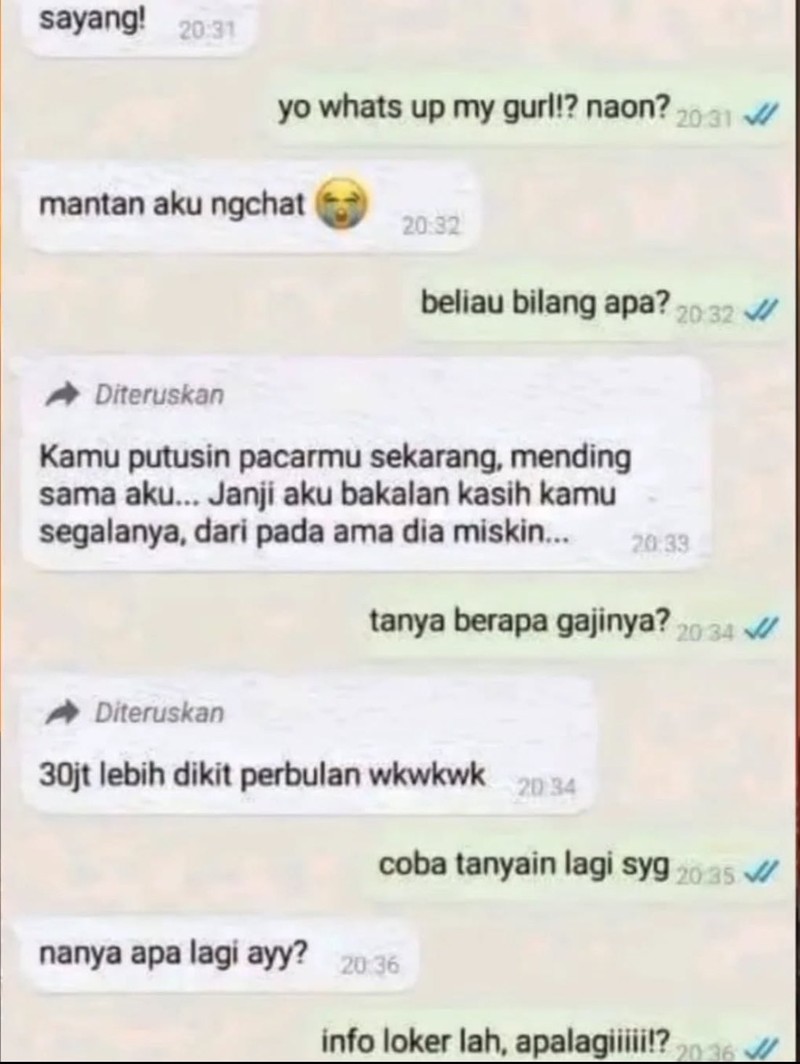 Kumpulan Chat Random Kocak