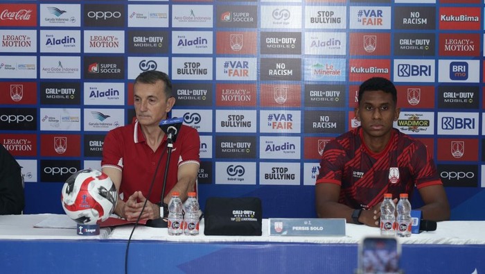 Persis Solo Waspadai Tekanan Persita Tangerang di Stadion Manahan Besok