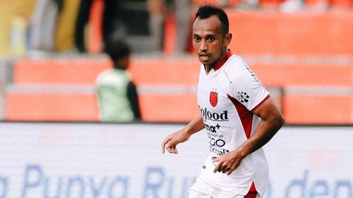 Pemain Bali United, Irfan Jaya. (Foto: Dok. Bali United)