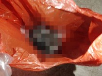 Penampakan Potongan Kepala Kambing Diduga Teror Warung Makan di Makassar