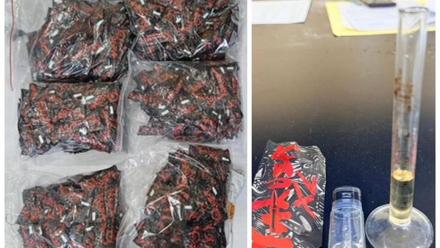 Penangkapan dua kurir narkoba di Jalinsum Bayung Lencir–Jambi, Sumsel jelang Tahun Baru oleh BNN Sumsel.