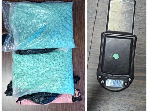 Penangkapan dua kurir narkoba di Jalinsum Bayung Lencir–Jambi, Sumsel jelang Tahun Baru oleh BNN Sumsel.