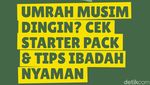 Umrah Musim Dingin? Cek Starter Pack dan Tips Ibadah Nyaman