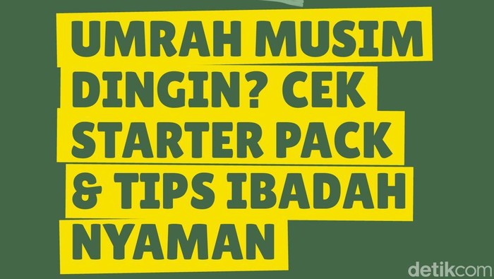 persiapan umrah musim dingin