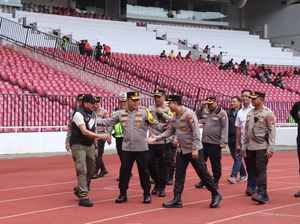 1.876 Personel Gabungan Amankan Laga Persija Vs Persijap di GBK